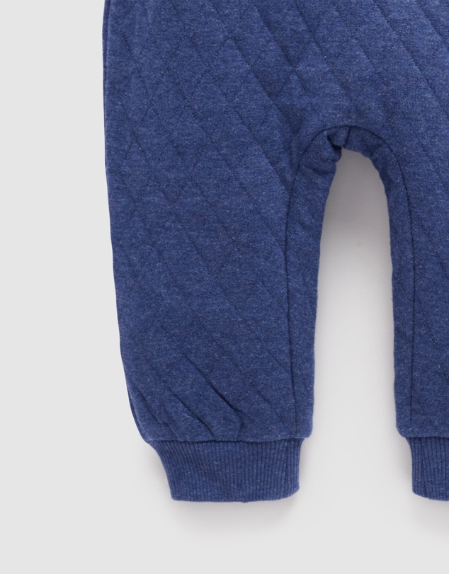 Purebaby - Quilted Track Pants -Kids-Babies