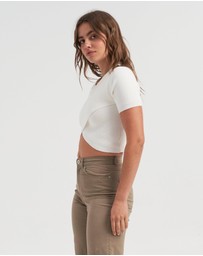 ONLY - Kai Knitted Cropped Top