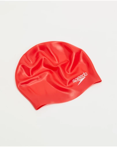 Speedo - Junior Plain Moulded Silicone Cap