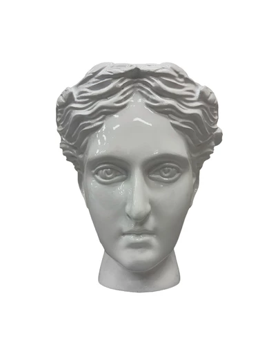 Urban Attitude - Urban Attitude Venus Head Planter - Matte White