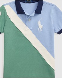 Polo Ralph Lauren - Big Pony Cotton Mesh Polo Shirt - ICONIC EXCLUSIVE - Babies-Kids