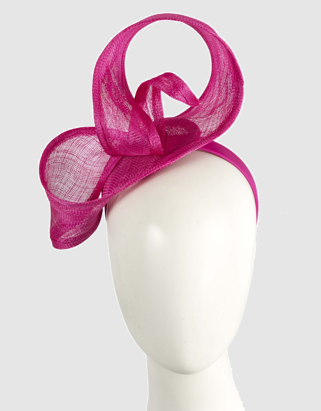 Max Alexander - Tall Sinamay Fascinator Headband