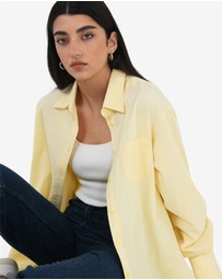 Forcast - Chicago Oversized Cotton Shirt