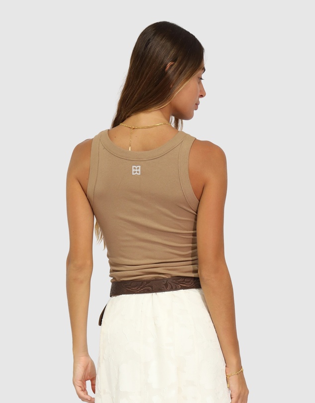 Belle & Bloom - Last Time Ribbed Tank Top