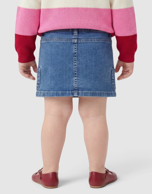 GUESS - Stretch Denim Mini Skirt