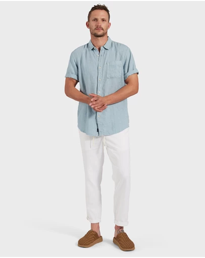 Academy Brand - Hampton Linen S/S Shirt