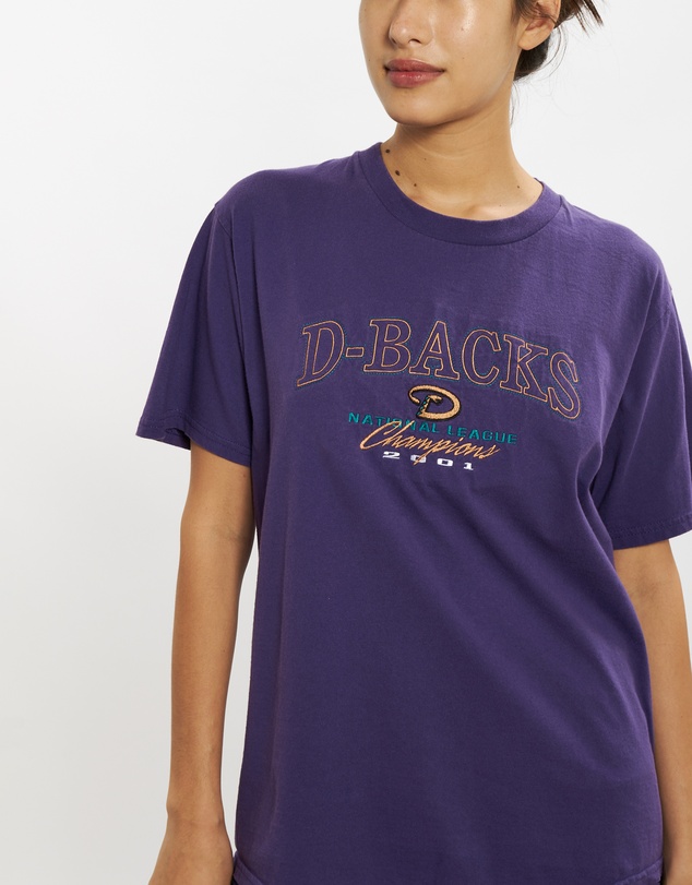 Vintage by The Real Deal - Pre Loved - Vintage MLB Arizona Diamondbacks Embroidered Tee