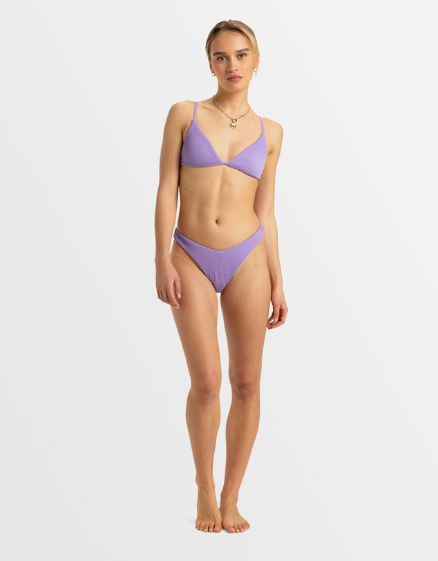 Roxy - Womens Rib Roxy Love The Quiver Tri Bikini Top