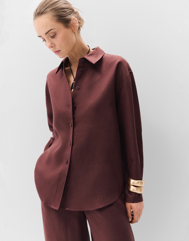 UNISON - The Classic Oversized Linen Shirt