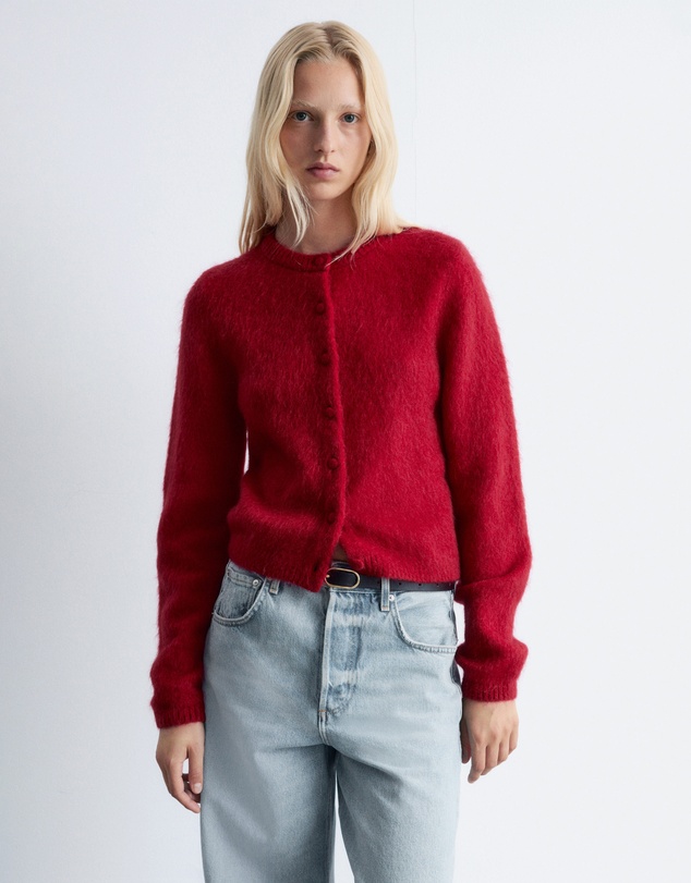 & Other Stories - Brushed Knitted Cardigan