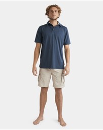 Quiksilver - Mens Pacific Polo Short Sleeve Shirt