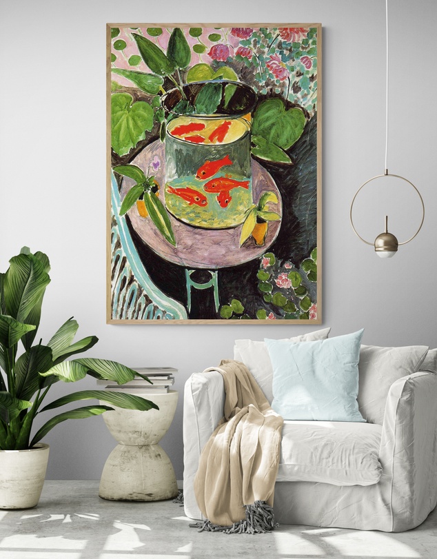 Inka Arthouse - The Goldfish by Henri Matisse Art Print