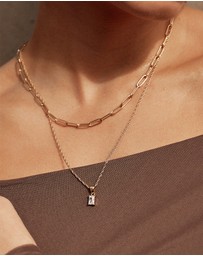 Arms Of Eve - Valencia Gold Stacking Chain - Short