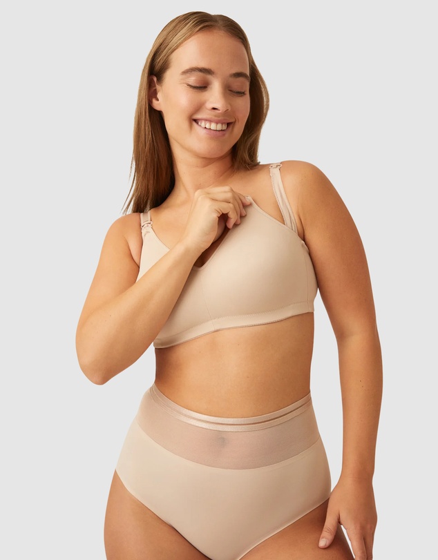 Naturana - Elasticup Moulded Adjustable Maternity & Nursing Bra