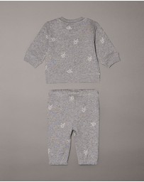 Calvin Klein Jeans - Newborn Logo Sweatsuit Set