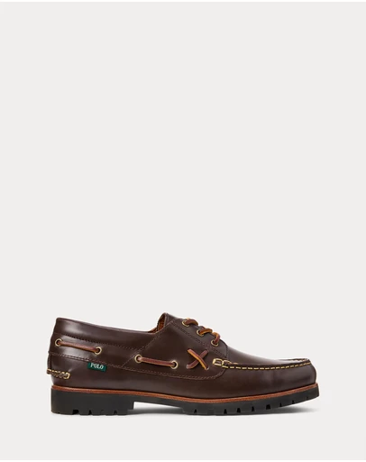 Polo Ralph Lauren - Ranger Leather Boat Shoes - Men's