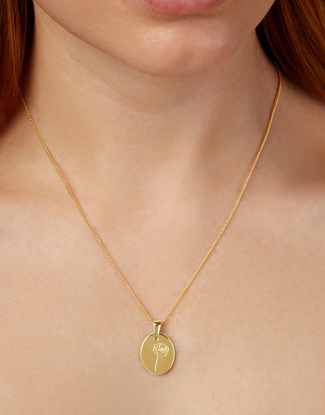 Pastiche - August Birth Flower Necklace