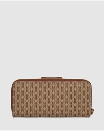 Fossil - Madison Brown Zip Clutch