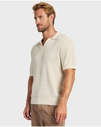 Academy Brand - Sanders Knit Polo