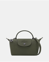 Longchamp - Le Pliage Xtra Leather Pouch - XS
