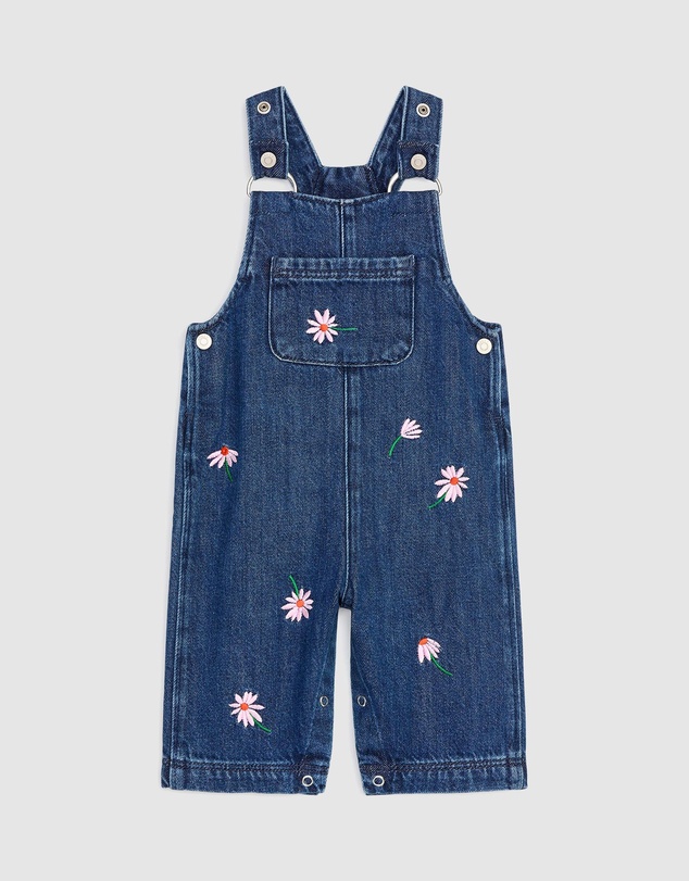 ARKET - Embroidered Denim Dungarees - Babies