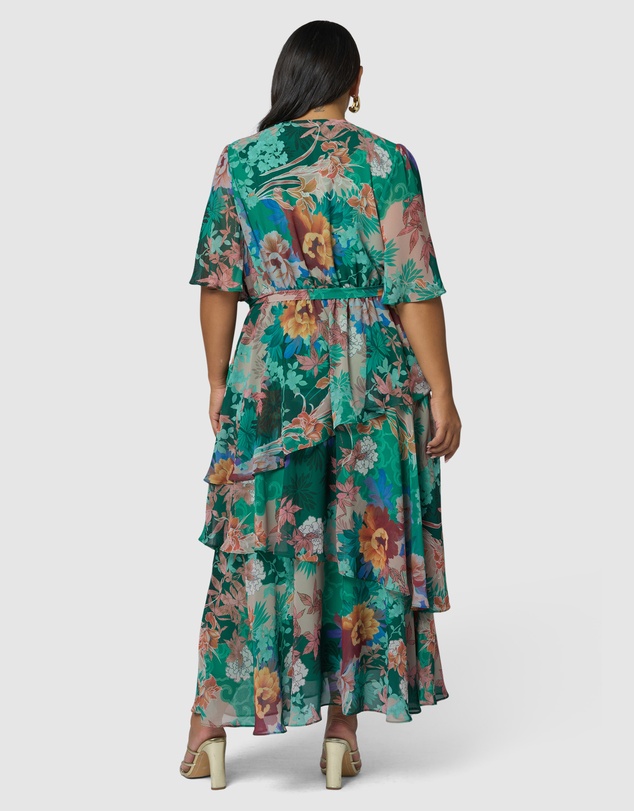 Pink Dusk by Curve Project - Hypnotic Maxi Dress