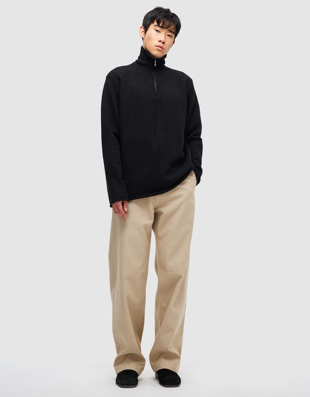 Neuw - Brushed 3/4 Zip Knit Jumper