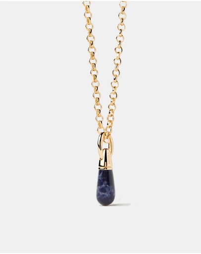 PDPAOLA - Sodalite Drop Pendant Necklace