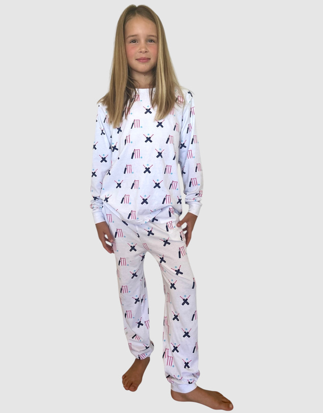 Sant And Abel - Kids Cricket Pink Short PJ Set