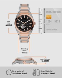 Fossil - Everett Two Tone Analogue Watch