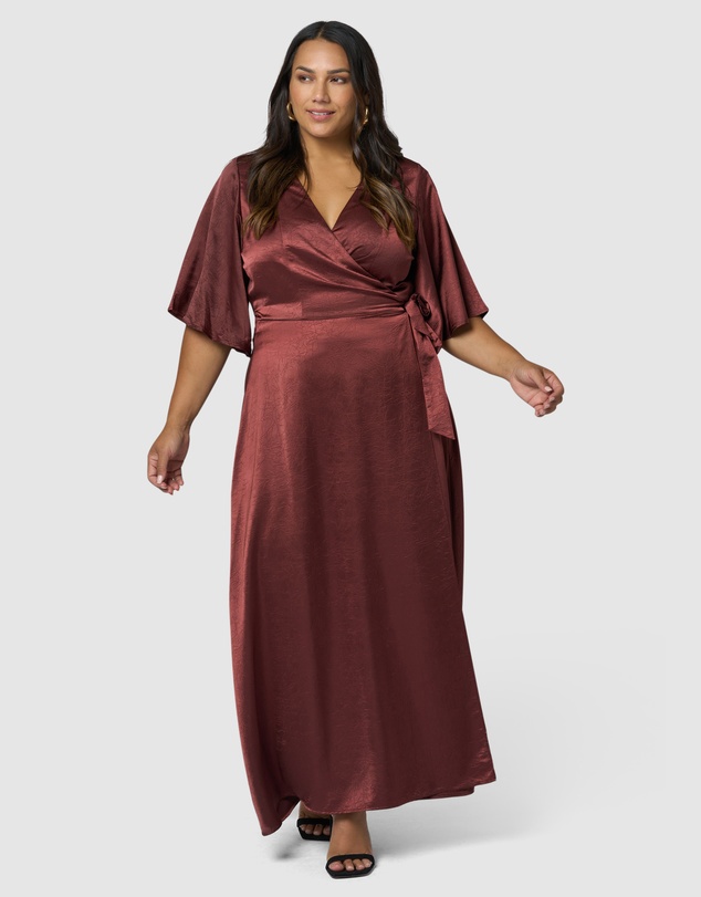 Pink Dusk by Curve Project - Femme Fatale Maxi Dress