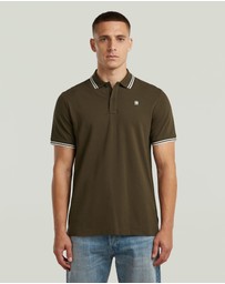 G-Star - Dunda slim stripe polo s\s