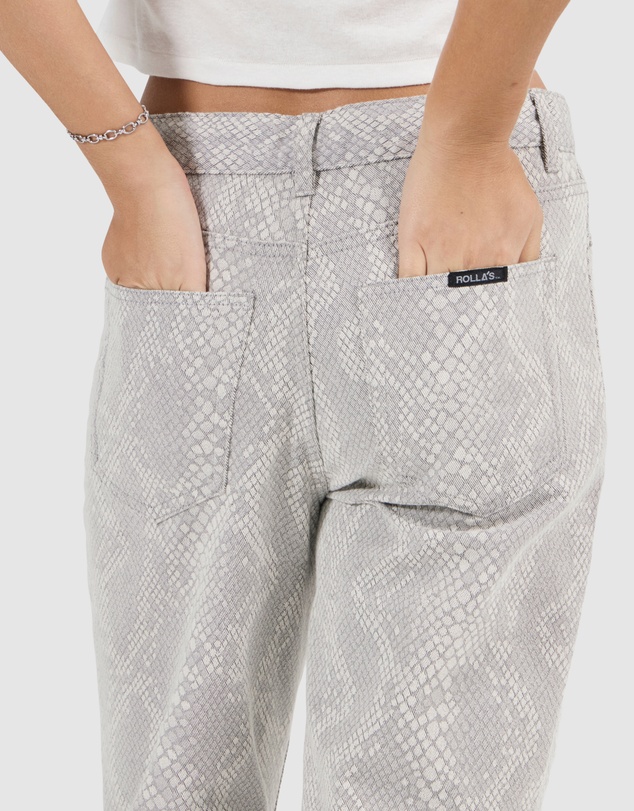 Rolla's - 90'S Boyfriend Jean - Python