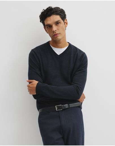Navy Melange