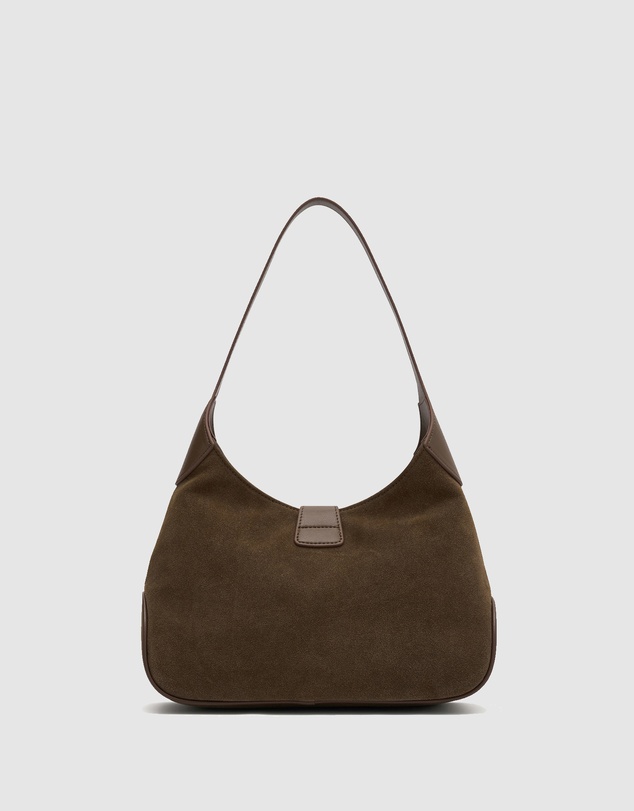 Nakedvice - The Amber Cocoa Suede Bag