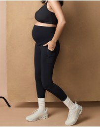 Soon Maternity - Active Overbelly Side Pocket Leggings