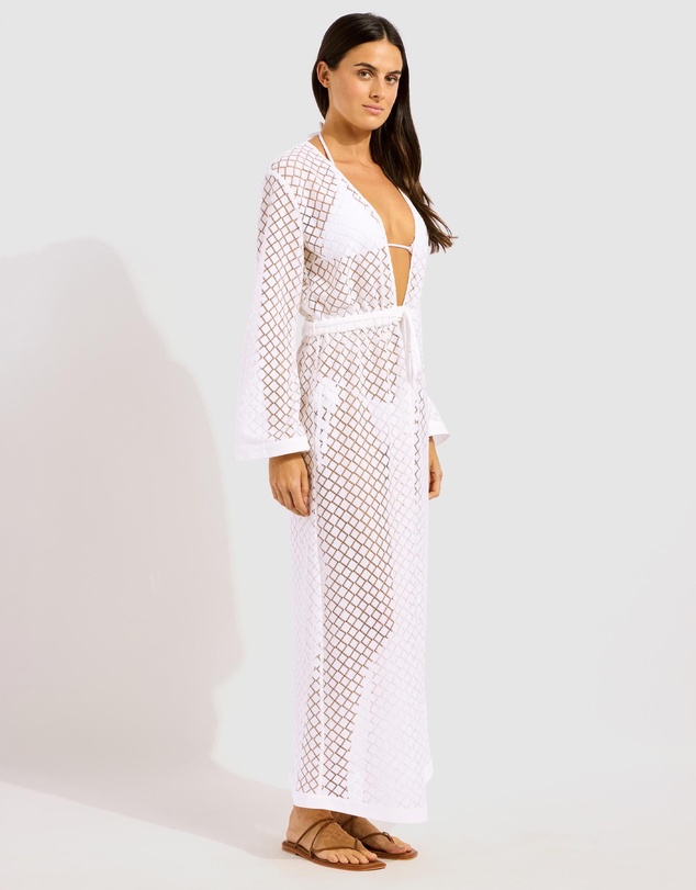Seafolly - Gathered Lace Cover Up