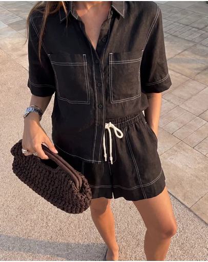 Jag - Gigi Relaxed Short Sleeve Shirt