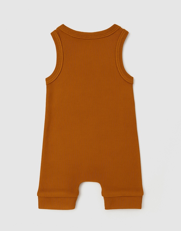 WITH LOVE FOR KIDS - BASICS Ribbed Romper - Babies