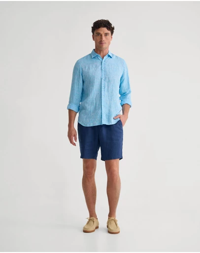 Oxford - Cooper Ls European Linen Shirt
