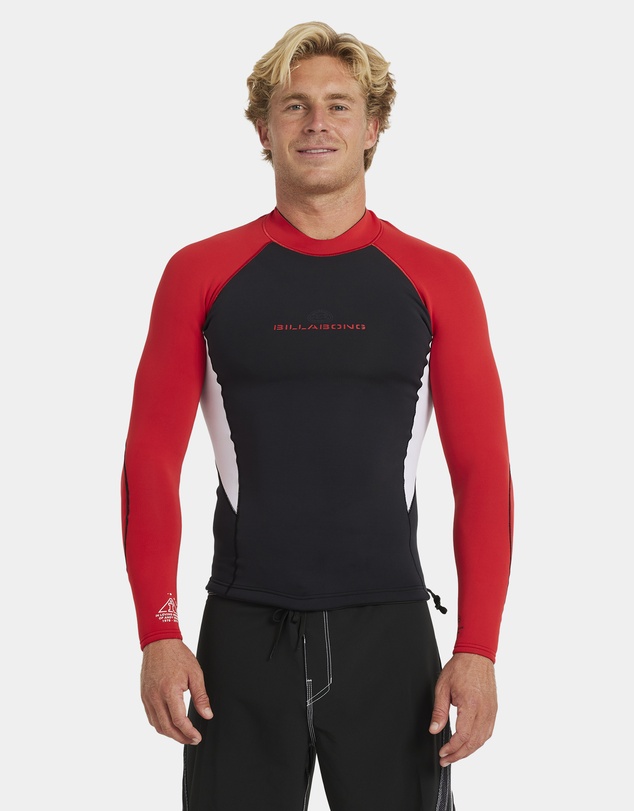 Billabong - Mens 1/1Mm Revolution Long Sleeve Wetsuit Top