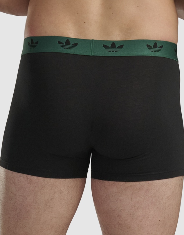 adidas Originals - 3 Pack Comfort Flex Cotton Trunk Underwear