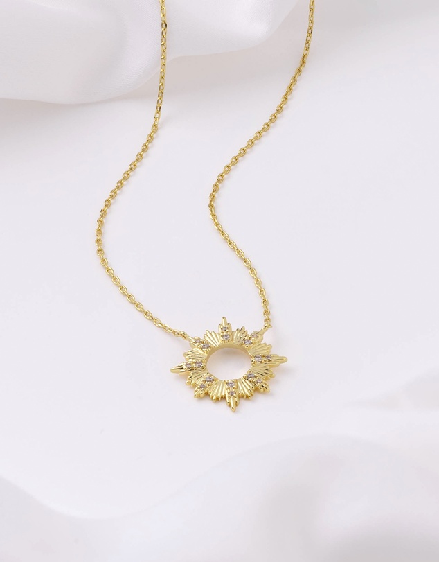 Wanderlust + Co - Sunseeker Gold Necklace