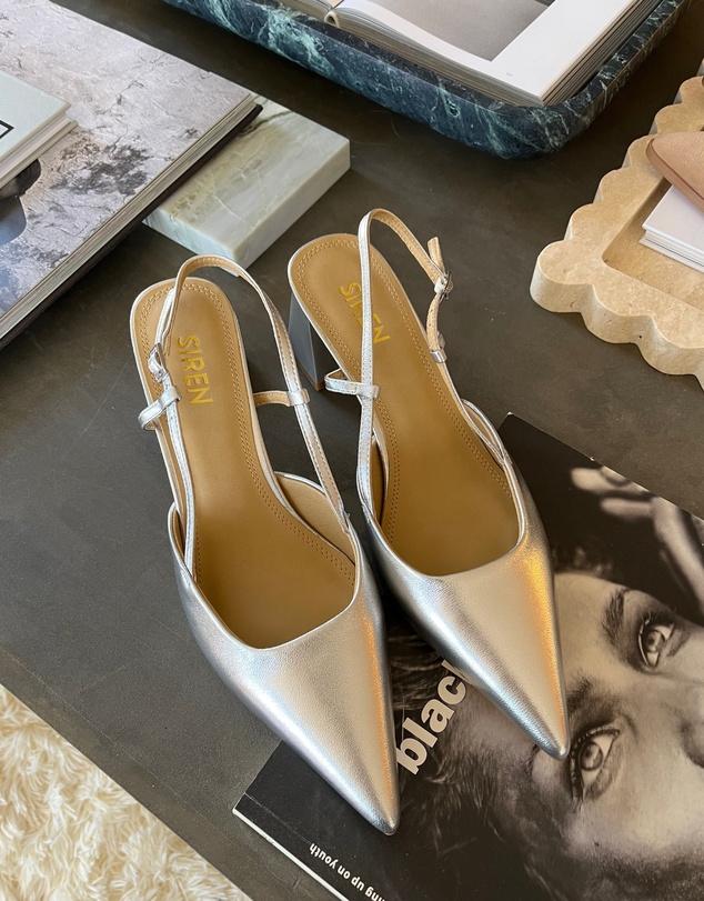 Siren - Yasmine Slingback Heels