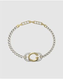 GUESS - Gold-Tone Oh My G Bracelet