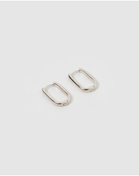 Izoa - Mini Tessa Hoop Earrings