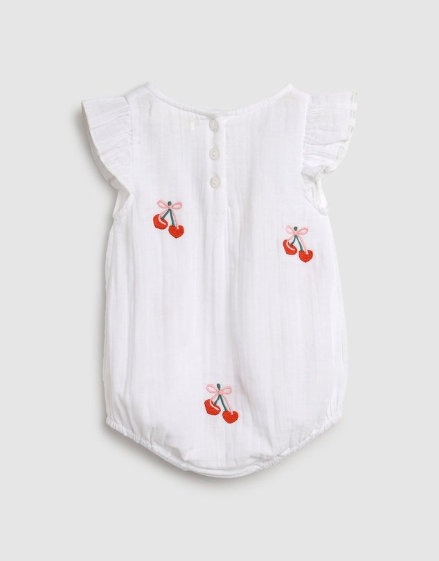 Alex & Ant - Pretty Romper - White