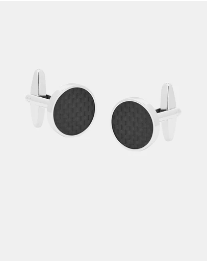Buckle - Carbon Fibre Cufflinks