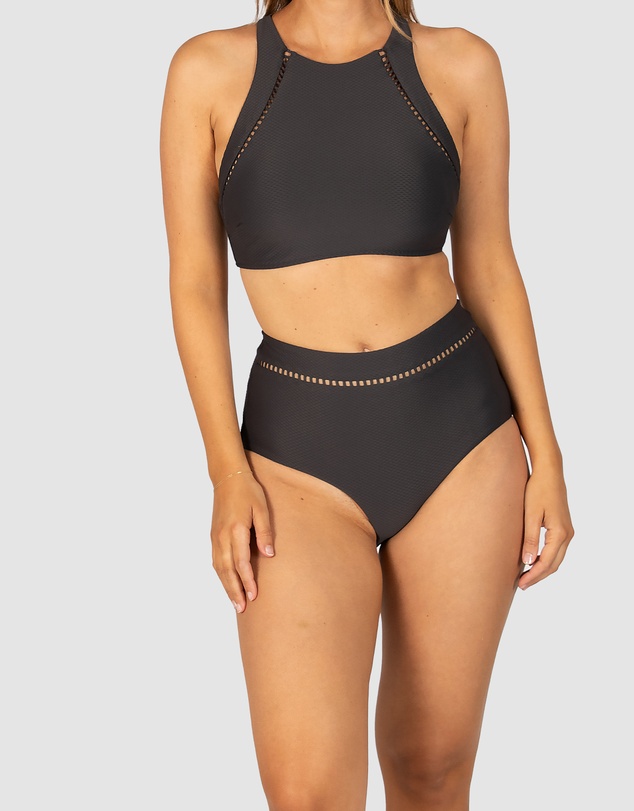 Baku Swimwear - Rococco Lace High Waist Bikini Bottom