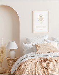 Olive et Oriel - Leo Celestial Zodiac Art Print